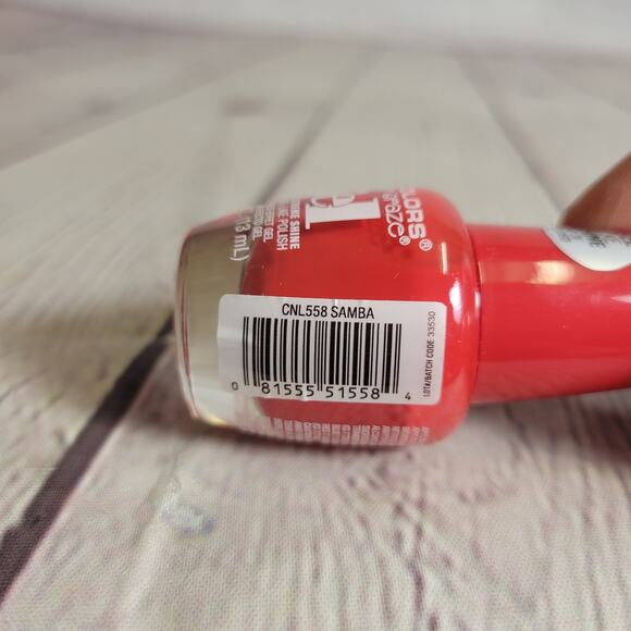 L.A. Colors Color Craze Gel Polish Extreme Shine Gel-Like CNL558 Samba NEW - Picture 2 of 3